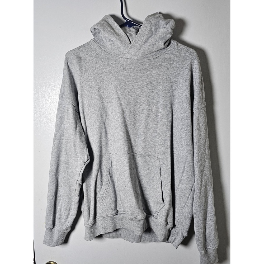 Gymshark Heavyweight Gray Hoodie Oversized Men's Size Medium
